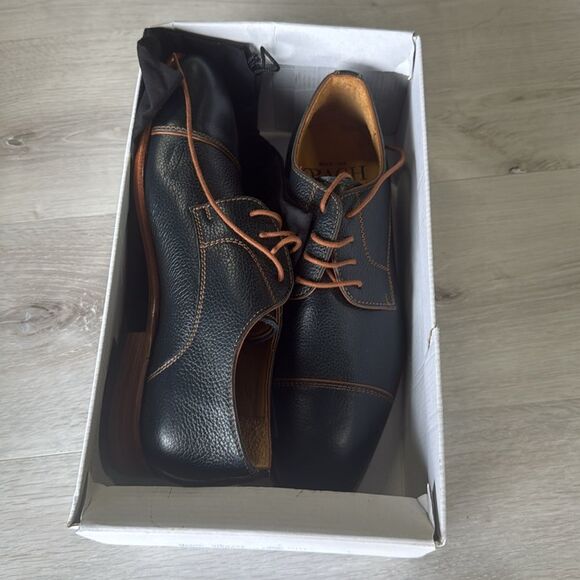OBACH SHOEMAKER OXFORD SHOE MADRIS ATLANTIC SIZE 7 40EURO NEW IN BOX‎ W/DUSTBAG - Picture 6 of 12